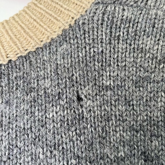 Ralph Lauren Sweater XL Vintage RL 100% Wool Academia Preppy - Picture 8 of 9